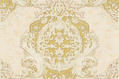 34372-1 cikkszámú tapéta,  Architects Paper Luxury Classics tapéta katalógusából Barokk-klasszikus,különleges felületű,különleges motívumos,metál-fényes,arany,fehér,vajszín,súrolható,vlies tapéta
