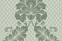 30544-3 cikkszámú tapéta,  Architects Paper Luxury Wallpaper tapéta katalógusából Barokk-klasszikus,különleges felületű,metál-fényes,velúr felületű,zöld,vlies tapéta