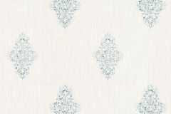 31946-1 cikkszámú tapéta,  Architects Paper Luxury Wallpaper tapéta katalógusából Barokk-klasszikus,valódi textil,ezüst,fehér,gyengén mosható,vlies tapéta