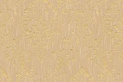 30659-4 cikkszámú tapéta,  Architects Paper Metallic Silk tapéta katalógusából Barokk-klasszikus,csillámos,különleges felületű,különleges motívumos,valódi textil,arany,narancs-terrakotta,vlies tapéta