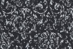 30660-6 cikkszámú tapéta,  Architects Paper Metallic Silk tapéta katalógusából Barokk-klasszikus,csillámos,különleges felületű,különleges motívumos,valódi textil,ezüst,fekete,vlies tapéta