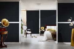 9685-31 cikkszámú tapéta,  Architects Paper Tessuto 2 tapéta katalógusából Egyszínű,valódi textil,fekete,gyengén mosható,illesztés mentes,vlies tapéta