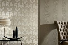 95628-1 cikkszámú tapéta,  Architects Paper Tessuto tapéta katalógusából Különleges motívumos,természeti mintás,valódi textil,virágmintás,barna,bézs-drapp,gyengén mosható,vlies tapéta