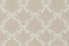 95629-1 cikkszámú tapéta,  Architects Paper Tessuto tapéta katalógusából Barokk-klasszikus,különleges motívumos,természeti mintás,valódi textil,virágmintás,barna,fehér,gyengén mosható,vlies tapéta