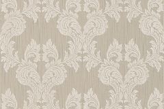 95630-1 cikkszámú tapéta,  Architects Paper Tessuto tapéta katalógusából Barokk-klasszikus,különleges motívumos,természeti mintás,valódi textil,virágmintás,barna,szürke,gyengén mosható,vlies tapéta