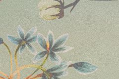 78212-2 cikkszámú tapéta,  As Creation Anna dAndrea tapéta katalógusából Természeti mintás,virágmintás,barna,kék,narancs-terrakotta,szürke,lemosható,vlies tapéta