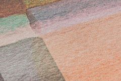 78225-2 cikkszámú tapéta,  As Creation Anna dAndrea tapéta katalógusából Absztrakt,geometriai mintás,fekete,narancs-terrakotta,lemosható,vlies tapéta