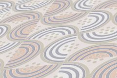 39061-2 cikkszámú tapéta,  As Creation Art of Eden tapéta katalógusából Absztrakt,geometriai mintás,bézs-drapp,fehér,vajszín,gyengén mosható,vlies tapéta