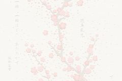 37469-1 cikkszámú tapéta,  As Creation Asian Fusion tapéta katalógusából Virágmintás,fehér,pink-rózsaszín,szürke,lemosható,vlies tapéta