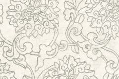 37470-2 cikkszámú tapéta,  As Creation Asian Fusion tapéta katalógusából Virágmintás,fehér,szürke,lemosható,vlies tapéta
