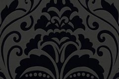2554-26 cikkszámú tapéta,  As Creation Black is Beautiful tapéta katalógusából Barokk-klasszikus,természeti mintás,fekete,lemosható,vlies tapéta