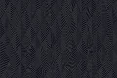35998-3 cikkszámú tapéta,  As Creation Black is Beautiful tapéta katalógusából Egyszínű,geometriai mintás,fekete,lemosható,vlies tapéta