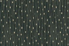 38822-4 cikkszámú tapéta,  As Creation Black is Beautiful tapéta katalógusából Csíkos,geometriai mintás,arany,fekete,illesztés mentes,súrolható,vlies tapéta
