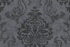 95372-3 cikkszámú tapéta,  As Creation Black is Beautiful tapéta katalógusából Barokk-klasszikus,fekete,szürke,lemosható,vlies tapéta
