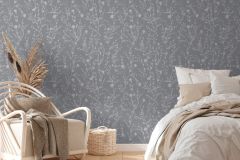 39546-3 cikkszámú tapéta,  As Creation Casual Living tapéta katalógusából Természeti mintás,ezüst,szürke,lemosható,vlies tapéta