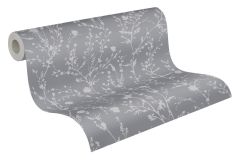 39546-3 cikkszámú tapéta,  As Creation Casual Living tapéta katalógusából Természeti mintás,ezüst,szürke,lemosható,vlies tapéta