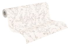39546-4 cikkszámú tapéta,  As Creation Casual Living tapéta katalógusából Természeti mintás,fehér,gyöngyház,lemosható,vlies tapéta