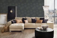 93791-1 cikkszámú tapéta,  As Creation Casual Living tapéta katalógusából Geometriai mintás,pöttyös,retro,ezüst,szürke,illesztés mentes,lemosható,vlies tapéta