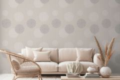 93791-2 cikkszámú tapéta,  As Creation Casual Living tapéta katalógusából Geometriai mintás,pöttyös,retro,bézs-drapp,szürke,illesztés mentes,lemosható,vlies tapéta