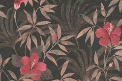 38028-3 cikkszámú tapéta,  As Creation Cuba tapéta katalógusából Természeti mintás,virágmintás,barna,pink-rózsaszín,súrolható,vlies tapéta