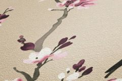 38520-3 cikkszámú tapéta,  As Creation Desert Lodge tapéta katalógusából Virágmintás,bézs-drapp,pink-rózsaszín,súrolható,vlies tapéta