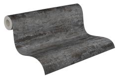 37415-4 cikkszámú tapéta,  As Creation Elements 2 tapéta katalógusából Beton,dekor,kőhatású-kőmintás,fekete,szürke,súrolható,vlies tapéta