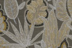 39346-3 cikkszámú tapéta,  As Creation Famous Garden tapéta katalógusából Természeti mintás,textil hatású,barna,sárga,szürke,súrolható,vlies tapéta