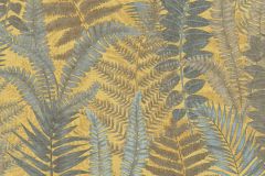 39347-2 cikkszámú tapéta,  As Creation Famous Garden tapéta katalógusából Természeti mintás,textil hatású,barna,kék,sárga,súrolható,vlies tapéta