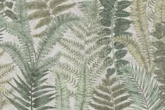 39347-4 cikkszámú tapéta,  As Creation Famous Garden tapéta katalógusából Természeti mintás,textil hatású,szürke,zöld,súrolható,vlies tapéta