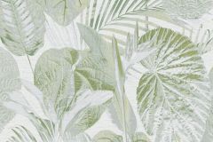39355-4 cikkszámú tapéta,  As Creation Famous Garden tapéta katalógusából Természeti mintás,textil hatású,arany,fehér,zöld,súrolható,vlies tapéta