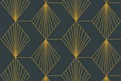 36156-2 cikkszámú tapéta,  As Creation French Affair tapéta katalógusából Dekor,geometriai mintás,arany,fekete,súrolható,vlies tapéta