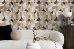 39932-1 cikkszámú tapéta,  As Creation French Affair tapéta katalógusából Absztrakt,geometriai mintás,bézs-drapp,fehér,szürke,súrolható,vlies tapéta