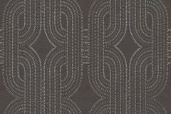 39937-4 cikkszámú tapéta,  As Creation French Affair tapéta katalógusából Dekor,geometriai mintás,arany,ezüst,fekete,lemosható,vlies tapéta