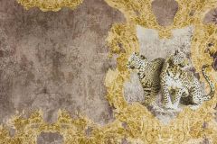 33543-3 cikkszámú tapéta,  As Creation Hermitage 10 tapéta katalógusából állatok,metál-fényes,arany,barna,súrolható,vlies tapéta