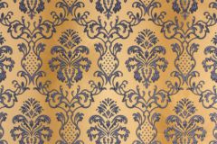 33545-4 cikkszámú tapéta,  As Creation Hermitage 10 tapéta katalógusából Barokk-klasszikus,metál-fényes,arany,barna,kék,súrolható,vlies tapéta