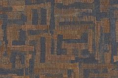 78204-3 cikkszámú tapéta,  As Creation Hot Spots tapéta katalógusából Geometriai mintás,textil hatású,textilmintás,barna,kék,szürke,súrolható,vlies tapéta