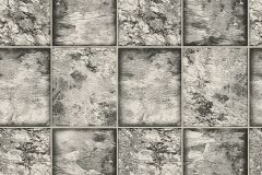 34279-3 cikkszámú tapéta,  As Creation Il Decoro tapéta katalógusából Konyha-fürdőszobai,kőhatású-kőmintás,különleges felületű,metál-fényes,fehér,fekete,szürke,lemosható,papír tapéta