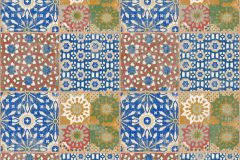 36895-1 cikkszámú tapéta,  As Creation Il Decoro tapéta katalógusából Konyha-fürdőszobai,különleges felületű,marokkói ,bézs-drapp,fehér,kék,piros-bordó,zöld,súrolható,vlies tapéta
