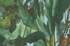 95898-1 cikkszámú tapéta,  As Creation Il Decoro tapéta katalógusából Különleges felületű,természeti mintás,barna,kék,zöld,súrolható,papír tapéta