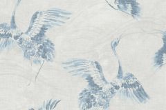 36631-2 cikkszámú tapéta,  As Creation Linen Style tapéta katalógusából állatok,különleges felületű,kék,szürke,lemosható,vlies tapéta