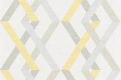 36759-2 cikkszámú tapéta,  As Creation Linen Style tapéta katalógusából Geometriai mintás,különleges felületű,fehér,sárga,szürke,lemosható,vlies tapéta