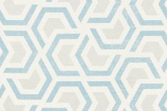 36760-3 cikkszámú tapéta,  As Creation Linen Style tapéta katalógusából Absztrakt,geometriai mintás,különleges felületű,bézs-drapp,fehér,kék,lemosható,vlies tapéta