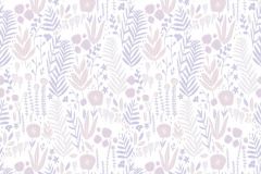 38118-1 cikkszámú tapéta,  As Creation Little Love tapéta katalógusából Természeti mintás,fehér,lila,pink-rózsaszín,gyengén mosható,vlies tapéta