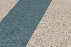 38665-1 cikkszámú tapéta,  As Creation Natural Living tapéta katalógusából Csíkos,textil hatású,bézs-drapp,zöld,illesztés mentes,lemosható,vlies tapéta