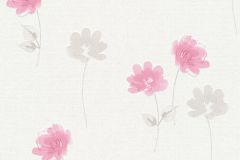 35911-1 cikkszámú tapéta,  As Creation Profitex Premium tapéta katalógusából Különleges felületű,rajzolt,virágmintás,fehér,pink-rózsaszín,szürke,súrolható,vlies tapéta