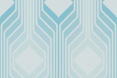 39532-1 cikkszámú tapéta,  As Creation Retro Chic tapéta katalógusából Geometriai mintás,retro,textil hatású,kék,súrolható,vlies tapéta