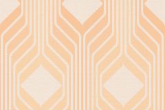 39532-3 cikkszámú tapéta,  As Creation Retro Chic tapéta katalógusából Geometriai mintás,retro,textil hatású,bézs-drapp,narancs-terrakotta,súrolható,vlies tapéta