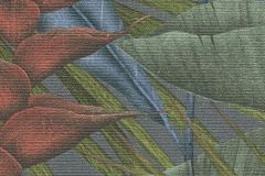 39647-1 cikkszámú tapéta,  As Creation Stories of Life tapéta tapéta katalógusából Természeti mintás,textil hatású,kék,piros-bordó,szürke,zöld,súrolható,vlies tapéta