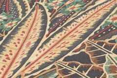 39653-1 cikkszámú tapéta,  As Creation Stories of Life tapéta tapéta katalógusából Rajzolt,természeti mintás,textil hatású,virágmintás,barna,bézs-drapp,piros-bordó,szürke,zöld,súrolható,vlies tapéta