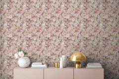 38582-1 cikkszámú tapéta,  As Creation The Wall Cover tapéta katalógusából Virágmintás,pink-rózsaszín,lemosható,anyagában öntapadós  tapéta